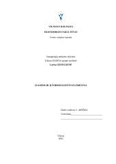 Įvaizdis ir jį formuojantys elementai