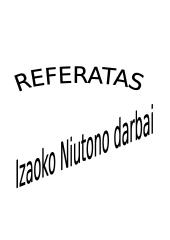 Izaoko Niutono darbai 9 puslapis