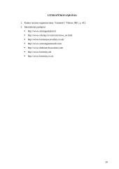 Kaimo turizmo raida 20 puslapis