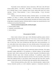 Kaimo turizmo išorinės aplinkos netiesioginio poveikio sritis 5 puslapis