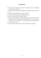 Kainodarą įtakojantys veiksniai ir jų analizė 17 puslapis