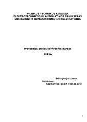 Kaip įvaizdis įtakoja mūsų profesionalumą ? 2 puslapis