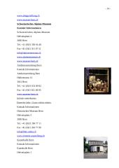 Kelionės organizavimas: Šveicarija 14 puslapis