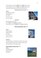 Kelionės organizavimas: Šveicarija 9 puslapis