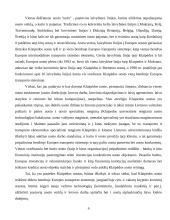 Klaipėdos uosto vaidmuo Europos transporto sistemoje 6 puslapis