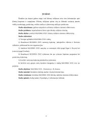 Klientų valdymo efektyvumas: UAB "Maxima XXX" 3 puslapis