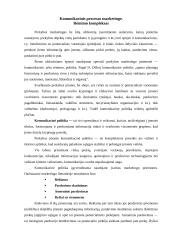 Komunikacinis procesas marketinge. Rėmimo kompleksas 2 puslapis