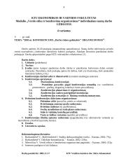 Konferencijos organizavimas: "Darbo rinkos galimybės" 4 puslapis