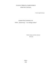 Konkurencija – visai neblogas dalykas