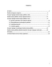 Konkurencijos politika Europos Sąjungoje (ES) 2 puslapis