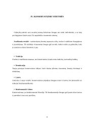 Konservatizmo bruožai, principai bei vertybės 8 puslapis