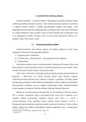 Konstitucija. Konstitucionalizmo samprata ir vieta politikoje 4 puslapis