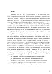 LDDP: susikūrimo aplinkybės, ideologija, programos, veiklos bruožai bei įtakos 2 puslapis