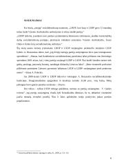 LDDP: susikūrimo aplinkybės, ideologija, programos, veiklos bruožai bei įtakos 7 puslapis