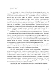 LDDP: susikūrimo aplinkybės, ideologija, programos, veiklos bruožai bei įtakos 8 puslapis