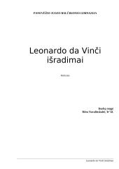 Leonardo da Vinči išradimai