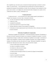 Les documents de la commerce international 11 puslapis