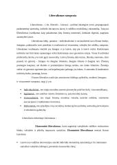 Liberalizmo samprata, raida bei žymiausi liberalizmo atstovai 4 puslapis