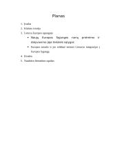 Lietuva Europos Sąjungoje (ES) 1 puslapis