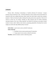 Lietuvos atstovų veikla Europos Sąjungos (ES) institucijose 3 puslapis