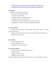 Lietuvos atstovų veikla Europos Sąjungos (ES) institucijose 8 puslapis