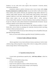 Lietuvos centrinis bankas ir jo atliekamos funkcijos 8 puslapis