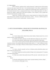 Lietuvos ekonomika. Makroekonominiai rodikliai 5 puslapis