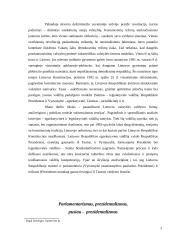 Lietuvos institucinė sąranga: pusiau–prezidentizmas 3 puslapis