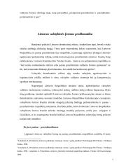 Lietuvos institucinė sąranga: pusiau–prezidentizmas 7 puslapis