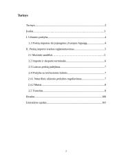 Lietuvos įstojimo į Europos Sąjungą (ES) reikšmė 2 puslapis