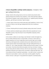 Lietuvos Respublikos įstatymai darantys įtaką mano gyvenimui 2 puslapis