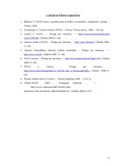 Lietuvos respublikos įstojimo į NATO reikšmė 11 puslapis