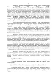 Lietuvos Respublikos Prezidentas ir jo įgaliojimai 3 puslapis