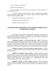 Lietuvos Respublikos Prezidentas ir jo įgaliojimai 5 puslapis