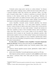 Lietuvos respublikos vyriausybės kompetencijos aspektai nuo 1991 metų 3 puslapis
