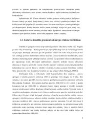 Lietuvos tekstilės rinka: AB "Utenos trikotažas" 9 puslapis