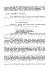 Lietuvos valstybės biudžetas 2 puslapis