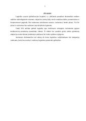 Logistikos specialisto veiklos perspektyvos 5 puslapis
