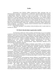 M. Vėberio biurokratijos organizacijos modelis