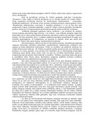 M. Vėberio biurokratijos organizacijos modelis 2 puslapis