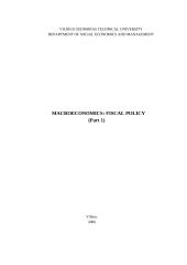 Macroeconomics: fiscal policy