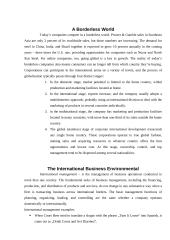 Managing in Global Environment 3 puslapis