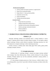 Marketingo aplinka ir konkurencija 9 puslapis