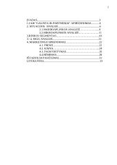 Marketingo programa: UAB "Galinta" 2 puslapis