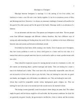 Marriage to a Foreigner