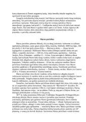 Marsas, Marso informacija 5 puslapis