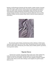 Marsas, Marso informacija 9 puslapis