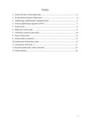 Matavimų inžinerija.  Fizinis planavimas. Kraštotvarka 2 puslapis