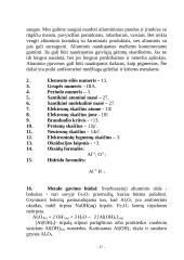 Metalų savybės 17 puslapis