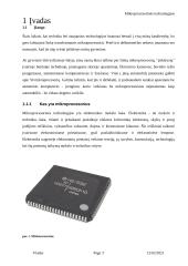 Mikroprocesorinės technologijos 3 puslapis